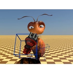 Анимация муравья